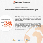 From 17 June to 20 July 2025, take part in our survey on “Measures to deal with the risk of drought”.