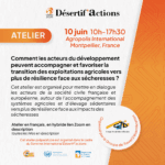 France : Participez à l’atelier du 10 juin en présentiel ou en ligne
