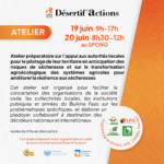 Burkina Faso : Atelier préparatoire du 19 et 20 juin
