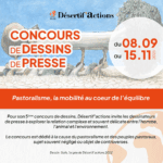 Lancement du concours international de dessins de presse : « Pastoralisme, la mobilité au cœur de l’équilibre »