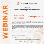 Webinar : Mobility of pastoral systems for drought resilience