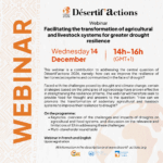 Webinar: Facilitating the transformation of agricultural and livestock systems for greater drought resilience