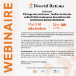 Webinar: Territorial governance: facilitating the role of local authorities in drought resilience in the territories